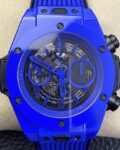 BBF Factory Replica Hublot Big Bang Unico 411.ES.5119.RX Blue Ceramics Series