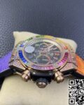 ZF Factory Replica Hublot BIG BANG Unico 411.OX.9910.LR.0999 Rainbow Rose Gold Case Series