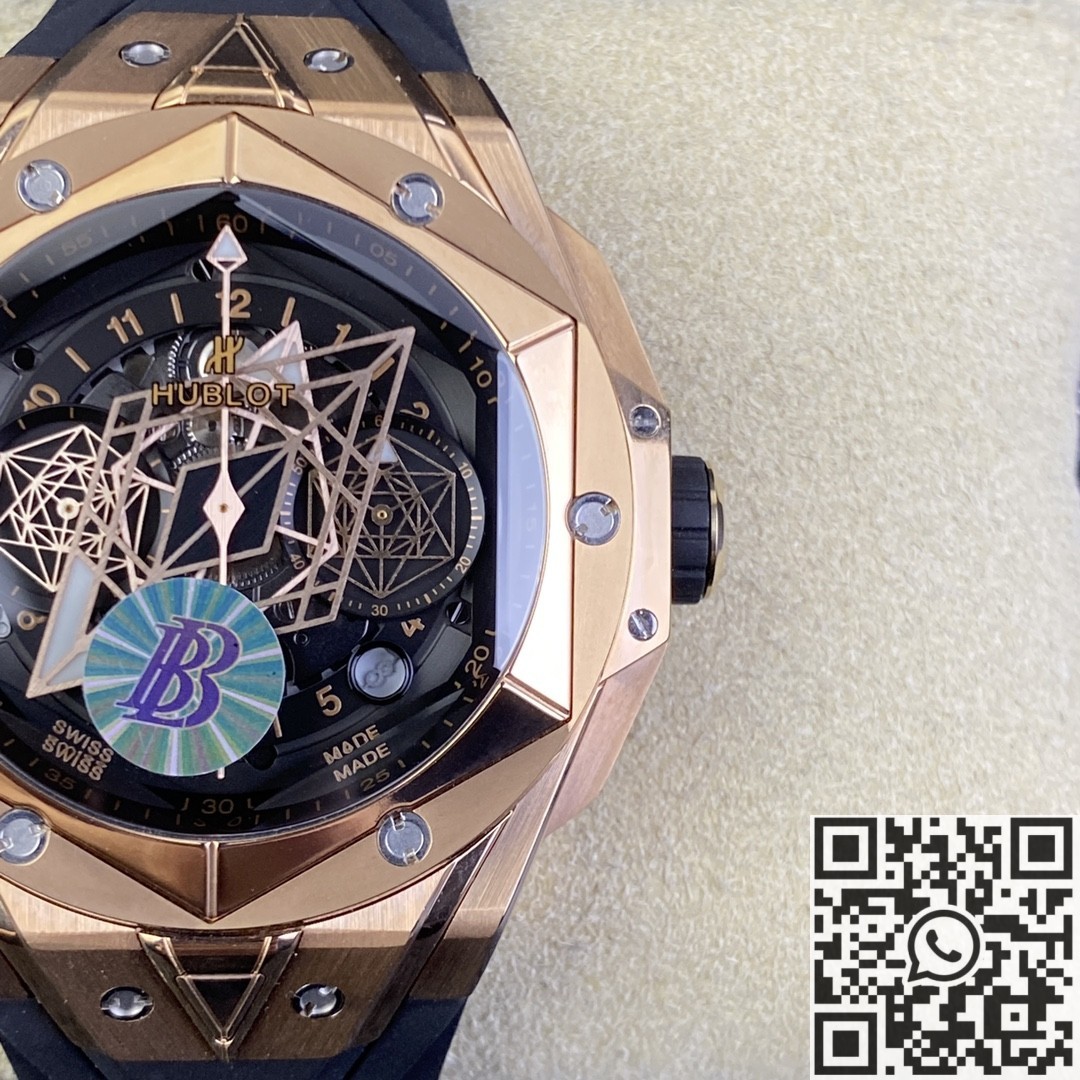 BBF Factory Replica Hublot Big Bang Unico 418.OX.1108.RX.MXM19 Gold Watch Series