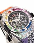 ZF Factory Replica Hublot BIG BANG Unico 411.NX.1117.LR.0999 Rainbow Skeleton Dial Series