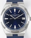 PPF Factory Replica Vacheron Constantin Overseas 4500V Blue Rubber Strap Series