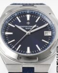 PPF Factory Replica Vacheron Constantin Overseas 4500V Blue Rubber Strap Series