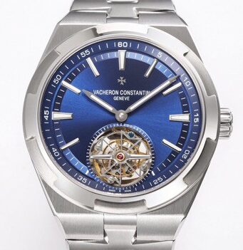 BBR Factory Replica Vacheron Constantin Overseas 6000V/110A-B544 Tourbillon Blue Dial Series