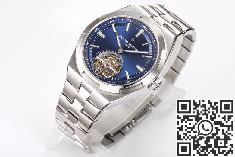 BBR Factory Replica Vacheron Constantin Overseas 6000V/110A-B544 Tourbillon Blue Dial Series