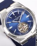 BBR Factory Replica Vacheron Constantin Overseas 6000V/110A-B544 Tourbillon Blue Rubber Strap Series