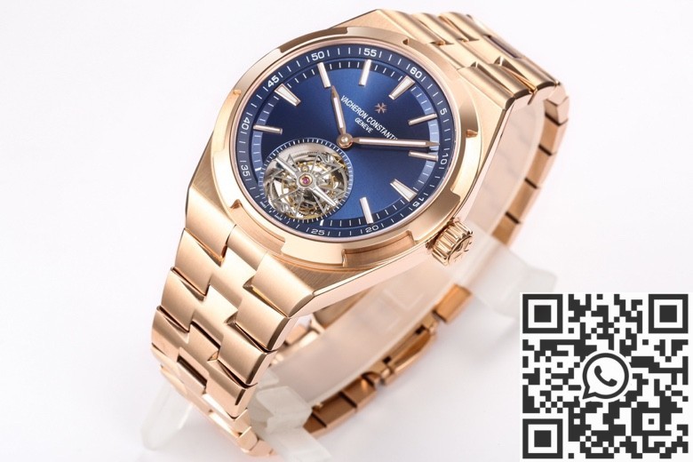 BBR Factory Replica Vacheron Constantin Overseas 6000V/110R-B733 Tourbillon Pink Gold Series