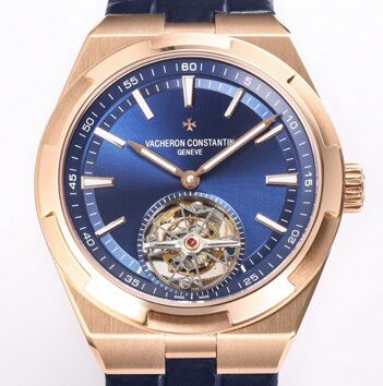 BBR Factory Replica Vacheron Constantin Overseas 6000V/110R-B733 Tourbillon Blue Strap Serie