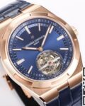 BBR Factory Replica Vacheron Constantin Overseas 6000V/110R-B733 Tourbillon Blue Strap Serie