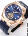 BBR Factory Replica Vacheron Constantin Overseas 6000V/110R-B733 Tourbillon Blue Strap Serie