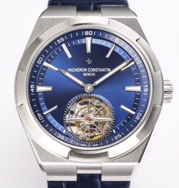 BBR Factory Replica Vacheron Constantin Overseas 6000V/110A-B544 Tourbillon Blue Strap Series