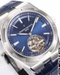 BBR Factory Replica Vacheron Constantin Overseas 6000V/110A-B544 Tourbillon Blue Strap Series