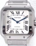 BV Factory Replica Cartier Santos WSSA0029 Whit Dial Series