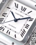 BV Factory Replica Cartier Santos WSSA0029 Whit Dial Series