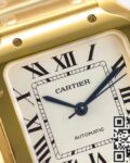 BV Factory Replica Cartier Santos WGSA0030 Gold Watch Case Series