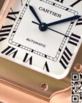 BV Factory Replica Cartier Santos WGSA0031 Rose Gold Case Series