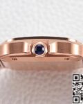 BV Factory Replica Cartier Santos WGSA0031 Rose Gold Case Series