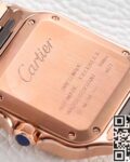 BV Factory Replica Cartier Santos WGSA0031 Rose Gold Case Series