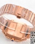 BV Factory Replica Cartier Santos WGSA0031 Rose Gold Case Series