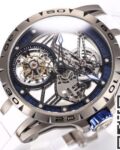 BBR Factory Replica Roger Dubuis Excalibur Spider RDDBEX0479 Tourbillon Titanium Case Series