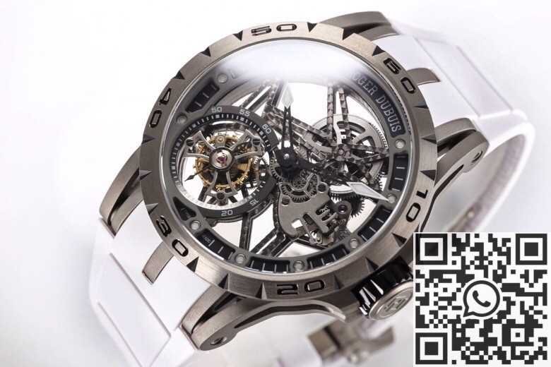 BBR Factory Replica Roger Dubuis Excalibur Spider RDDBEX0479 Tourbillon Titanium Case Series