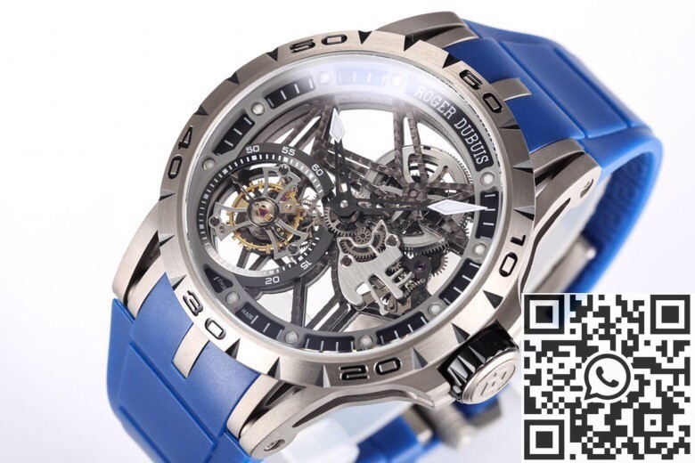 BBR Factory Replica Roger Dubuis Excalibur Spider RDDBEX0479 Tourbillon Titanium Case Series