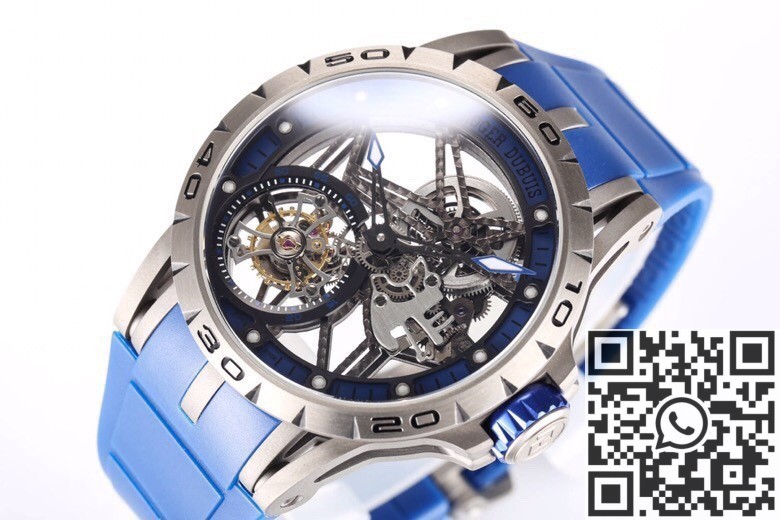 BBR Factory Replica Roger Dubuis Excalibur Spider RDDBEX0479 Tourbillon Titanium Case Series