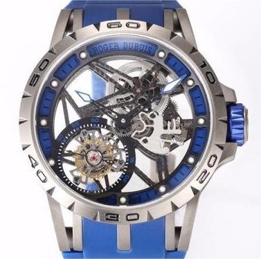 BBR Factory Replica Roger Dubuis Excalibur Spider RDDBEX0479 Tourbillon Titanium Case Series