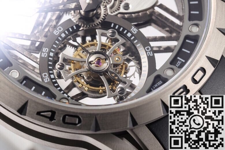 BBR Factory Replica Roger Dubuis Excalibur Spider RDDBEX0479 Tourbillon Black Dial Series