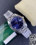 EW Factory Replica Rolex Day Date M228236-0007 Blue Dial Series