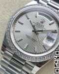 EW Factory Replica Rolex Day Date M228349RBR-0007 White Gold Series