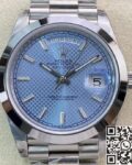 EW Factory Replica Rolex Day Date M228236-0007 Blue Dial Series