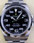 JVS Factory Replica Rolex Air King M116900-0001 Black Dial Series