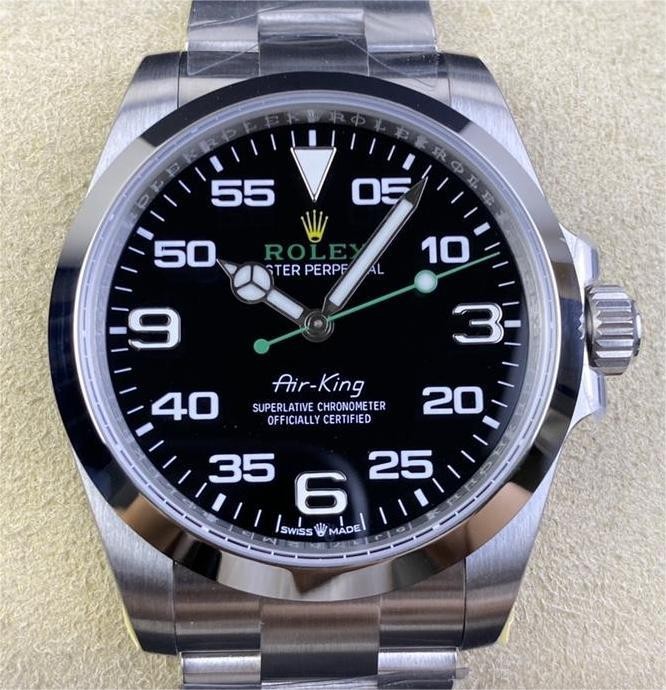 JVS Factory Replica Rolex Air King M116900-0001 Black Dial Series