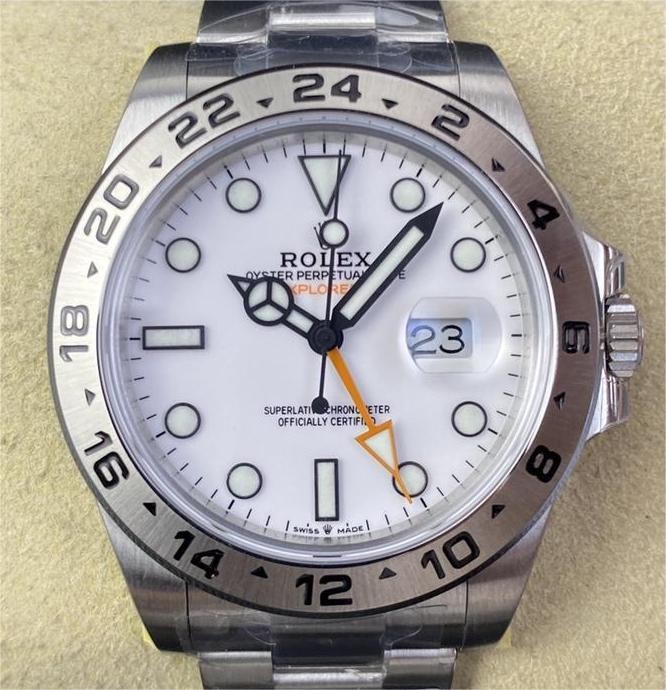 JVS Factory Replica Rolex Explorer M216570-0001 White Dial Series