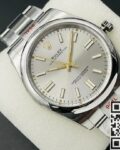 EW Factory Replica Rolex Oyster Perpetual M124300-0001 Silver Dial Series