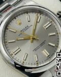 EW Factory Replica Rolex Oyster Perpetual M124300-0001 Silver Dial Series