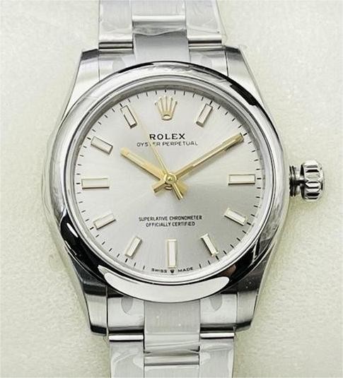 EW Factory Replica Rolex Oyster Perpetual M126000-0001 Silver Dial Series 36mm