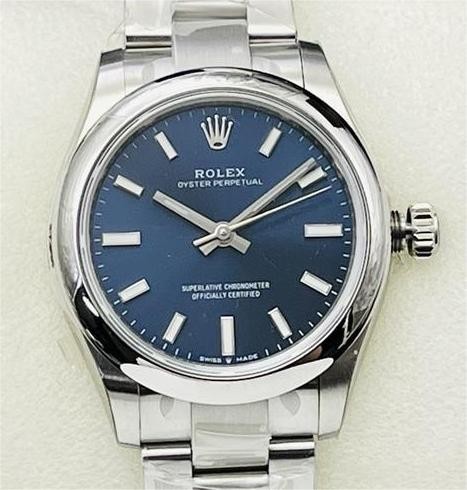 EW Factory Replica Rolex Oyster Perpetual M126000-0003 Blue Dial Series 36mm