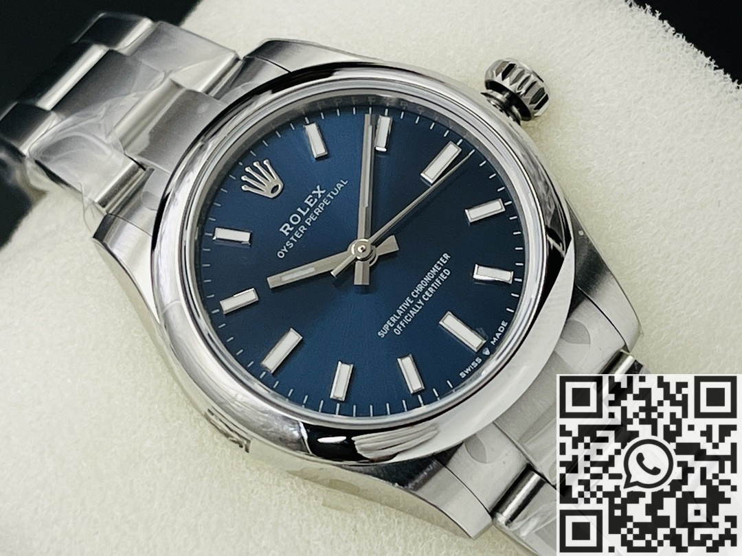 EW Factory Replica Rolex Oyster Perpetual M126000-0003 Blue Dial Series 36mm