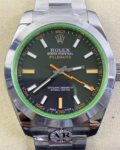 AR Factory Replica Rolex Milgauss M116400GV-0001 Black Dial