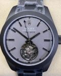 JB Factory Replica Rolex Label Noir Milgauss M116400 Tourbillon Series