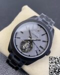 JB Factory Replica Rolex Label Noir Milgauss M116400 Tourbillon Series