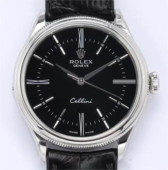 EW Factory Replica Rolex Cellini M50509-0006 Black Dial Series