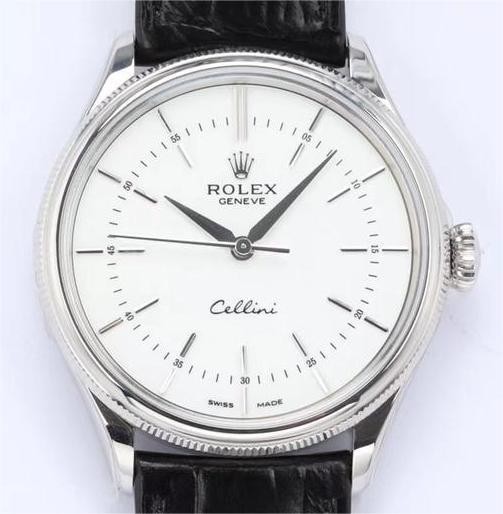 EW Factory Replica Rolex Cellini Moonphase M50509-0016 White Dial Series