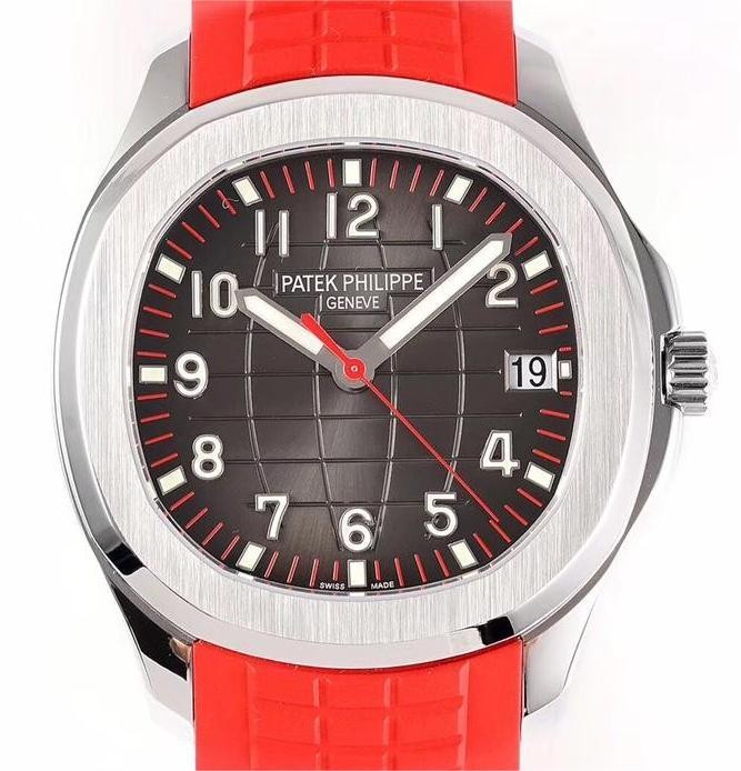 ZF Factory Replica Patek Philippe Aquanaut 5167A-012 Red Rubber Tape Series