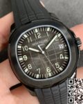 ZF Factory Replica Patek Philippe Aquanaut 5167A Black Rubber Strap