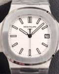 3K Factory Replica Patek Philippe Nautilus 5711/1A-011 White Dial