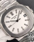 3K Factory Replica Patek Philippe Nautilus 5711/1A-011 White Dial