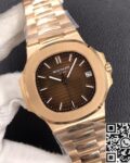 3K Factory Replica Patek Philippe Nautilus 5711/1R-001 Rose Gold