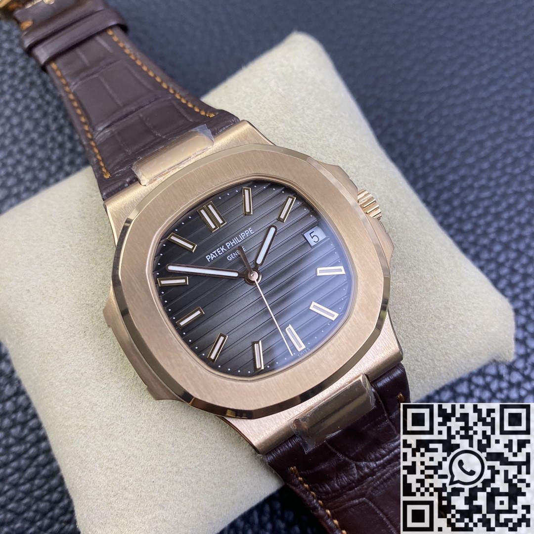 3K Factory Replica Patek Philippe Nautilus 5711R Dark Gray Dial